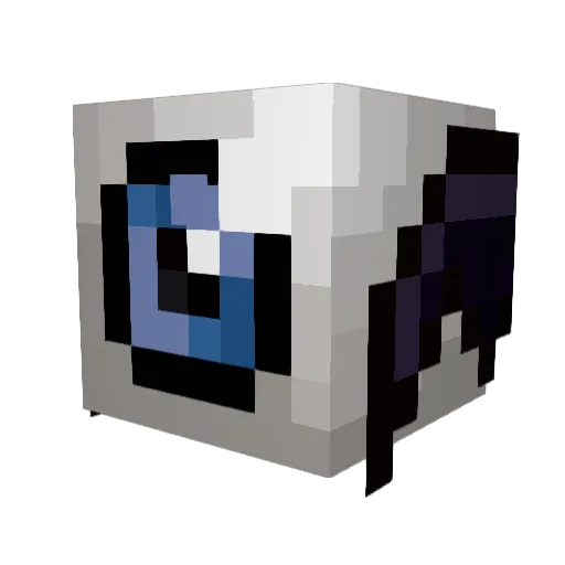 _Rigrigo Minecraft avatar head, 3D render
