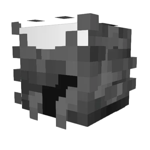 _Rijkaard Minecraft avatar head, 3D render