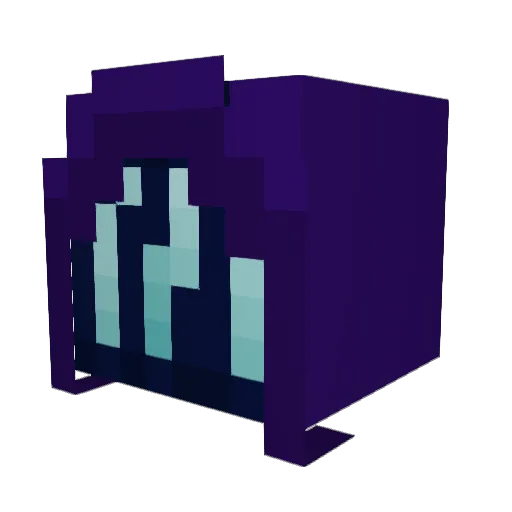 _Riset Minecraft avatar head, 3D render