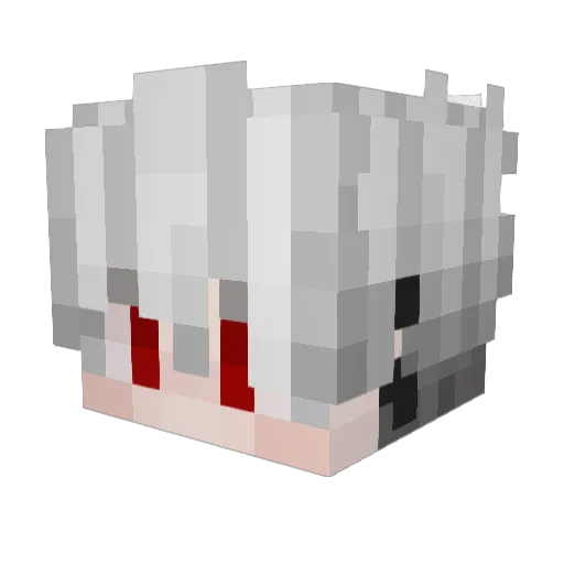 _Risinq_ Minecraft avatar head, 3D render