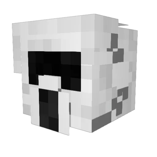 _Riventer_ Minecraft avatar head, 3D render