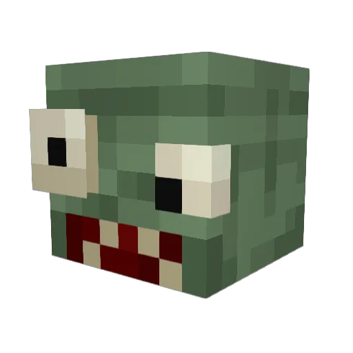 _Rowan__ Minecraft avatar head, 3D render