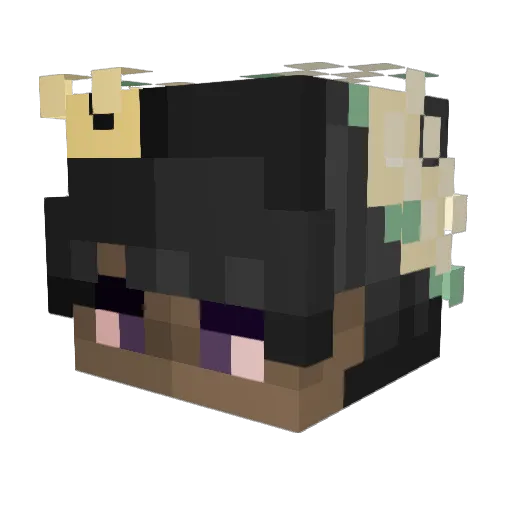 _RoyA1_ Minecraft avatar head, 3D render