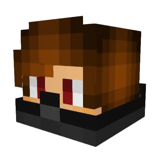 _Royale_ Minecraft avatar head, 3D render