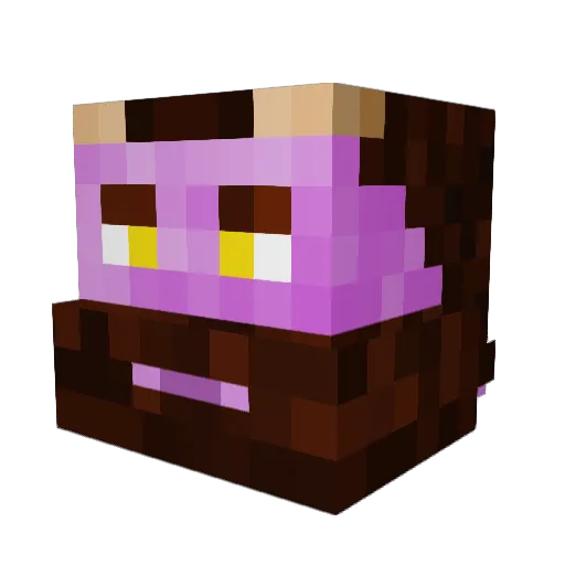 _Runeium_ Minecraft avatar head, 3D render