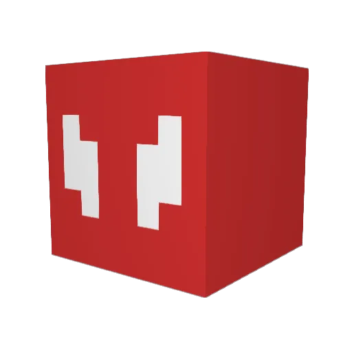 _S0L0S_ Minecraft avatar head, 3D render