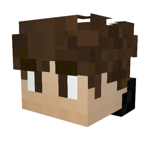 _SCP_073_ Minecraft avatar head, 3D render