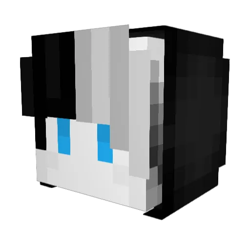 _SHAi_ Minecraft avatar head, 3D render