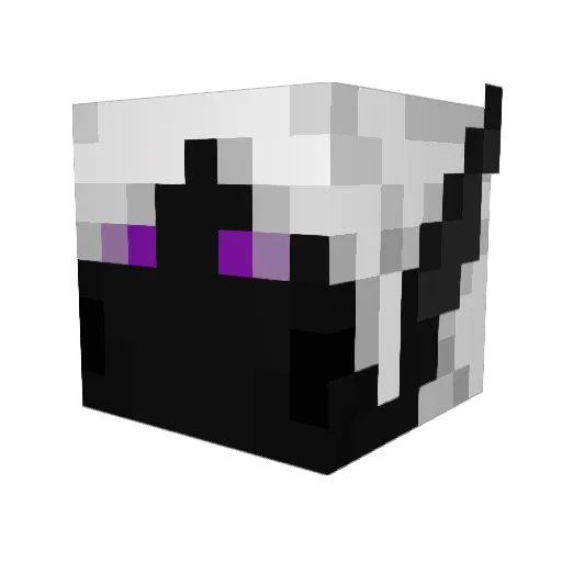 _SIPP Minecraft avatar head, 3D render