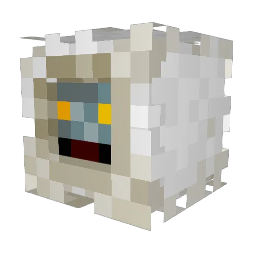 _SKIFF_ Minecraft avatar head, 3D render