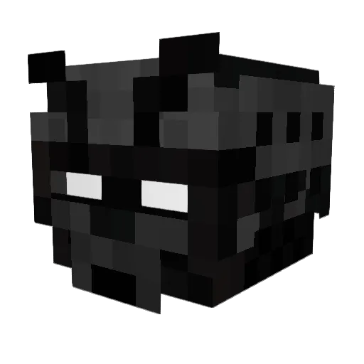 _SMIRK_ Minecraft avatar head, 3D render