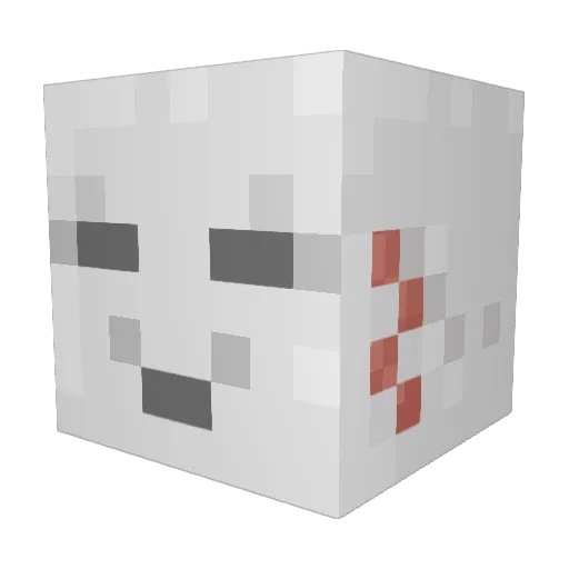 _SStar_Dust_ Minecraft avatar head, 3D render