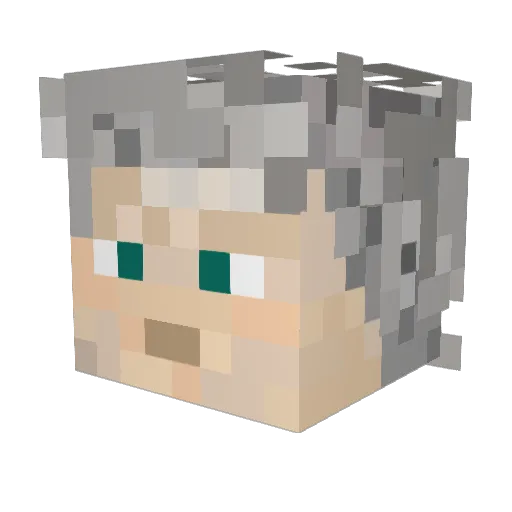 _STALARTOS_ Minecraft avatar head, 3D render