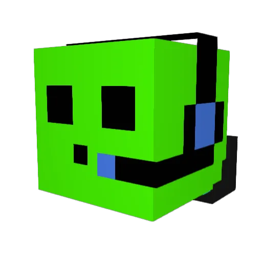 _STICE_ Minecraft avatar head, 3D render