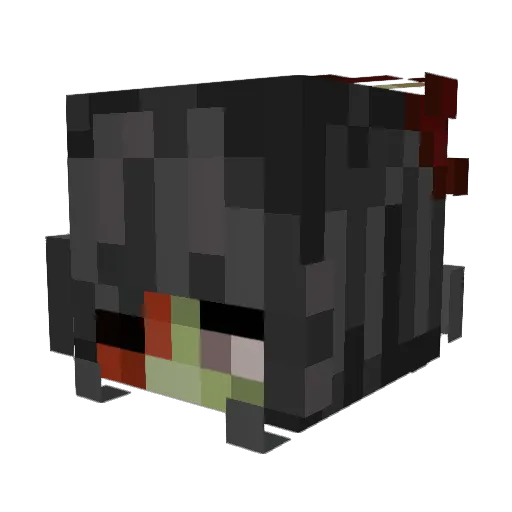 _Sailors Minecraft avatar head, 3D render