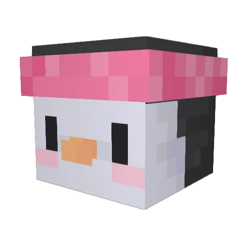 _Saltykale_ Minecraft avatar head, 3D render