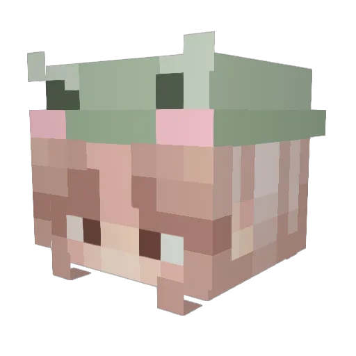 _Sam_Jam_ Minecraft avatar head, 3D render