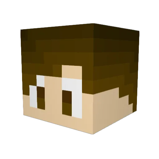 _Sammy_Q Minecraft avatar head, 3D render