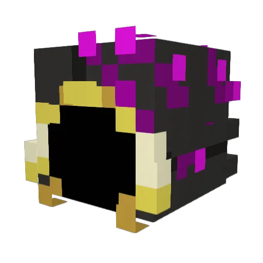 _Samurai_King_ Minecraft avatar head, 3D render