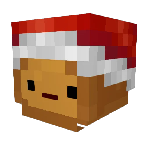 _SanyaBread_ Minecraft avatar head, 3D render