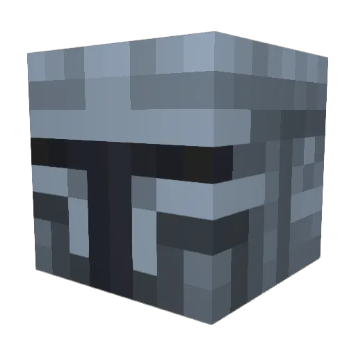 _Sarandis Minecraft avatar head, 3D render