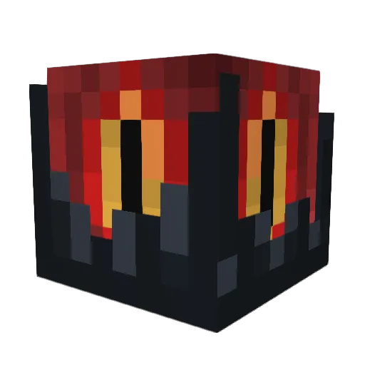 _Sauron_ Minecraft avatar head, 3D render
