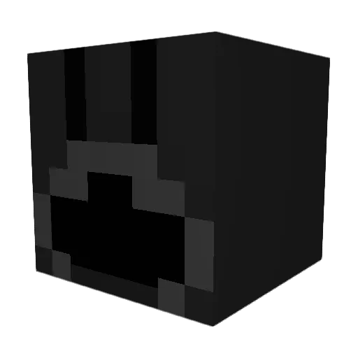 _Serdnax_ Minecraft avatar head, 3D render