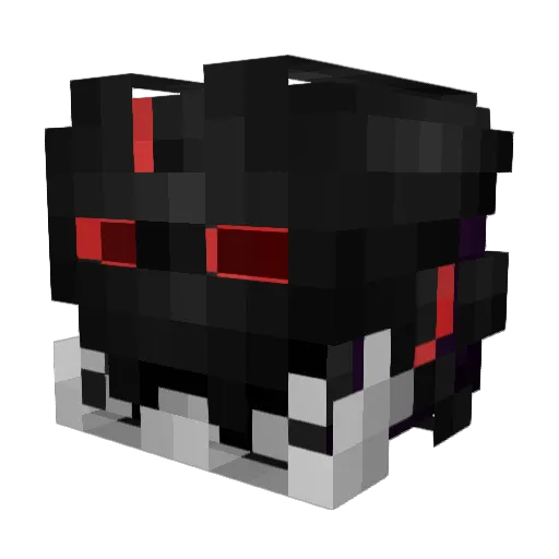 _SergeantRed_ Minecraft avatar head, 3D render