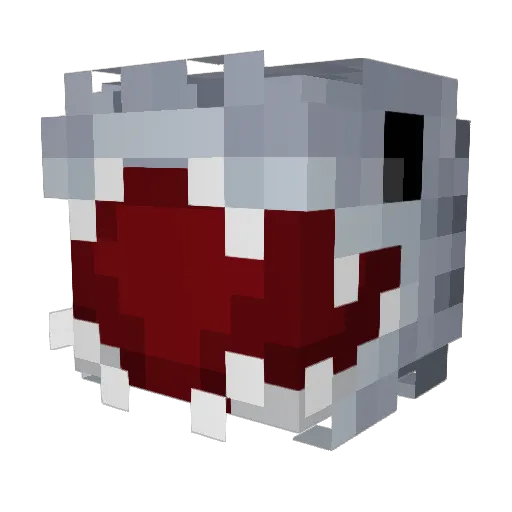 _Sh4rk Minecraft avatar head, 3D render