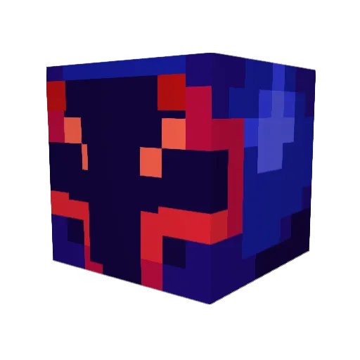 _ShadowWave_ Minecraft avatar head, 3D render