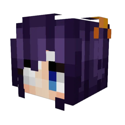 _Shifttrr Minecraft avatar head, 3D render