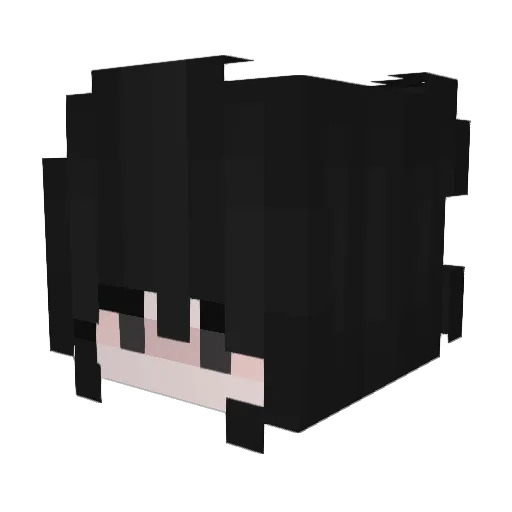 _ShiruChan_ Minecraft avatar head, 3D render
