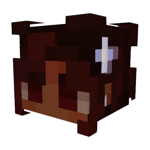 _Shom_ Minecraft avatar head, 3D render
