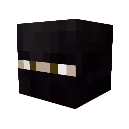 _Shreekiet Minecraft avatar head, 3D render