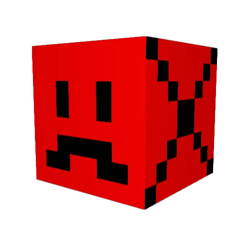 _Shurk_ Minecraft avatar head, 3D render