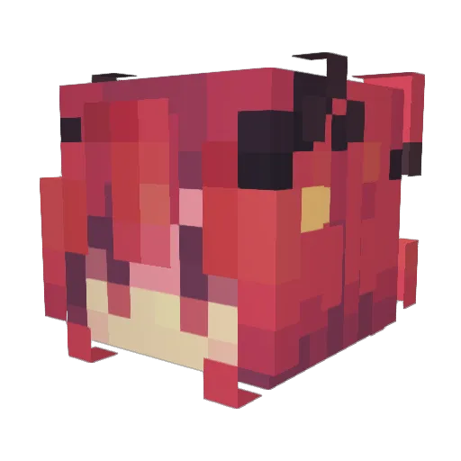 _Sifan_ Minecraft avatar head, 3D render