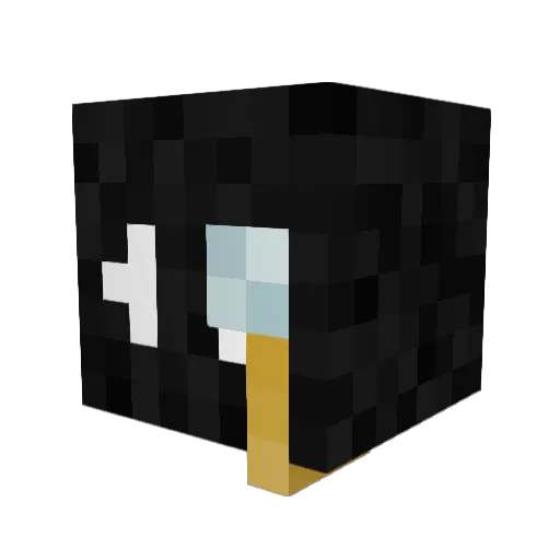 _SimiceK_ Minecraft avatar head, 3D render