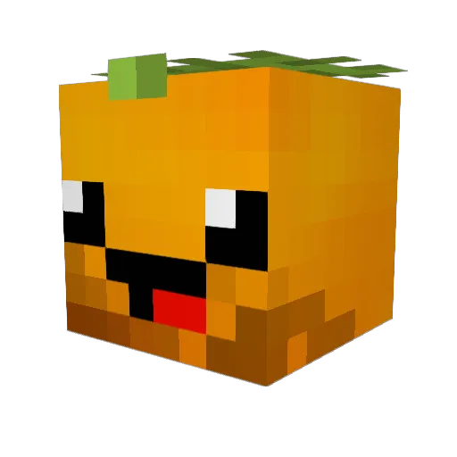 _SirBenny Minecraft avatar head, 3D render