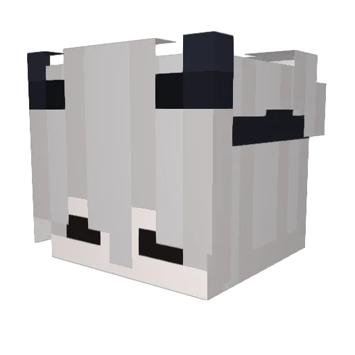 _Sirzechs_ Minecraft avatar head, 3D render