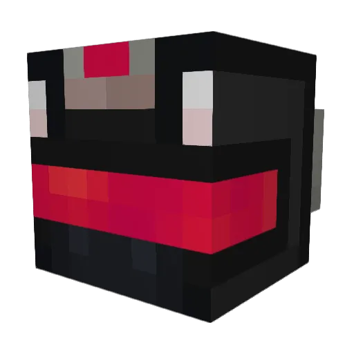 _Skitso_ Minecraft avatar head, 3D render
