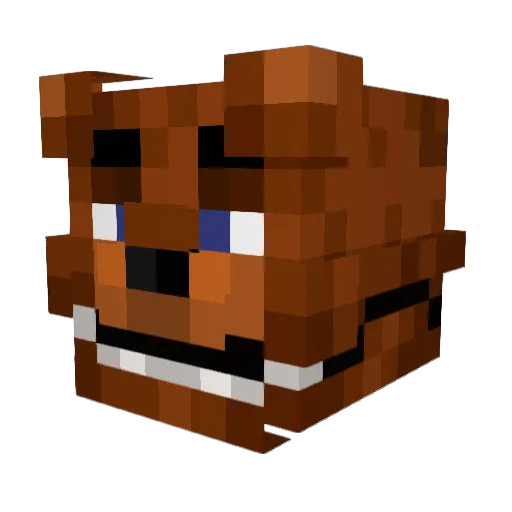 _Sklavenhalter Minecraft avatar head, 3D render