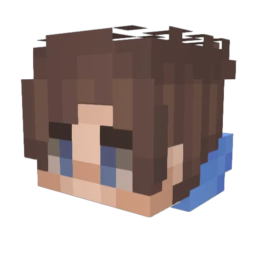 _Skullxz Minecraft avatar head, 3D render