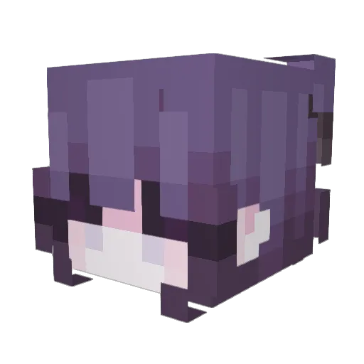 _SleepyGhost Minecraft avatar head, 3D render