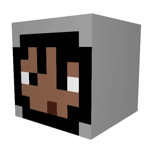 _Sleepy_11 Minecraft avatar head, 3D render