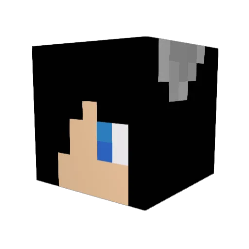 _Sleepy_Hollow_ Minecraft avatar head, 3D render