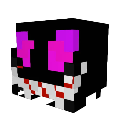 _Snoopy_Jr_ Minecraft avatar head, 3D render