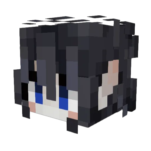 _Solace____ Minecraft avatar head, 3D render