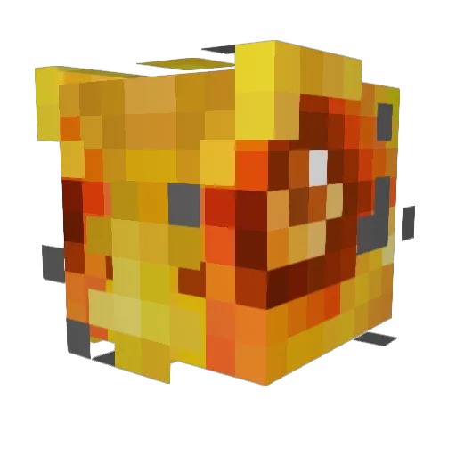 _SoloChaos_ Minecraft avatar head, 3D render