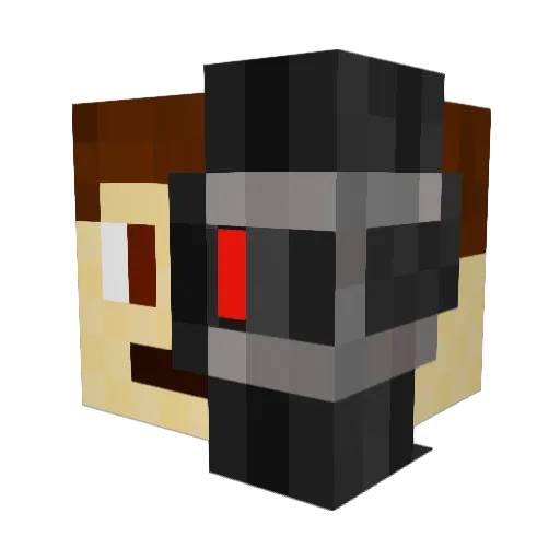 _SonOfSalt_ Minecraft avatar head, 3D render