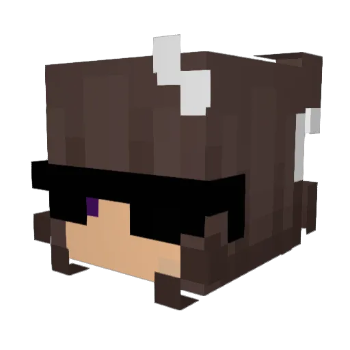 _SoniCorn_ Minecraft avatar head, 3D render